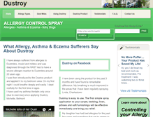 Tablet Screenshot of dustroy.com.au